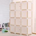 Пластиковые и деревянные DIY складные шкафы гардероб для дома (ZH009)